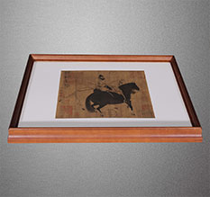 石峰书画装裱配框服务案例